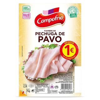 Pechuga De Pavo Campofrío Sobre 70 G