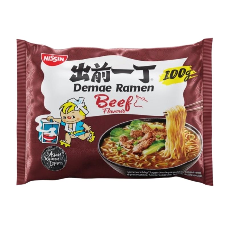 Demae Ramen de Vitela Nissin 100g