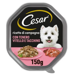Cesar 150 gr vasc ricette campagna vitello tacchin