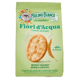 Mulino Bianco Armonia Fiori d'Acqua Cracker Senza Lievito Ricchi di Fibre 250g
