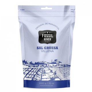 Sal De Manantial De Villena Gruesa 1 Kg.