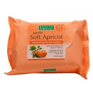 Soft Apricot Cleansing Facial Wipes - Beauty Formulas - 30 unidades 5012251009423