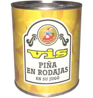 Piña Rodaja Vis Su Jugo Lata 1 Kg