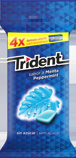 Past El Dr Trident Fresh Pepperm Mtp 56G