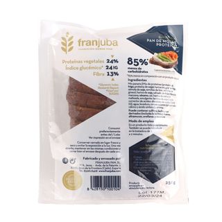 FRANJUBA Pan De Molde Protéico, 250G
