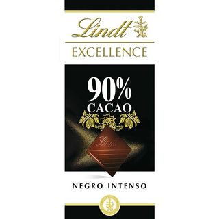 Lindt tableta de chocolate negro intenso excellence 90% cacao 100 g