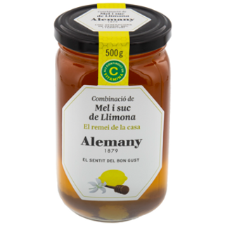 Miel Con Zumo De Limón Alemany 500Gr.