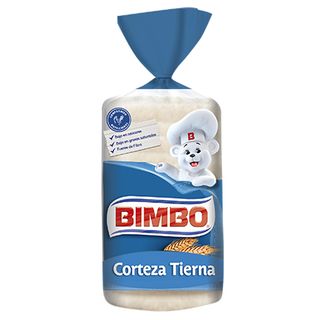 Pan Corteza Blanca Bimbo 450 G