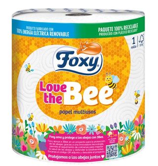 Papel De Cocina Jumbo Foxy Love The Bee 1 Ud.