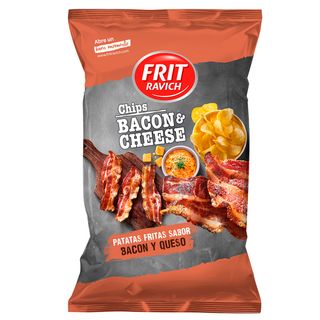 Frit Ravich papas fritas sabor bacon y queso 125 g
