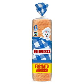 Pan De Molde Formato Familiar Bimbo Bolsa 640 G