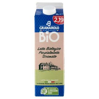 Granarolo Bio Latte Biologico Parzialmente Scremato 1 L - 923911