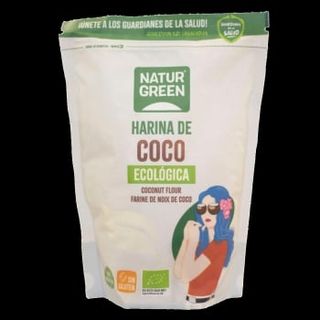 Harina De Coco Naturgreen Sin Gluten Doy Pack 500 G.