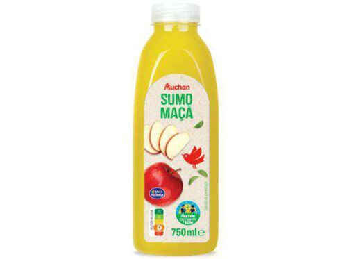 SUMO MAÇÃ AUCHAN CULTIVAMOS O BOM 750 ML