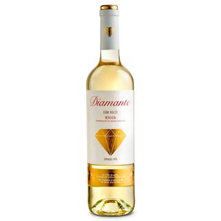 Vino Blanco Semidulce D.O. Rioja Diamante Botella 75 Cl