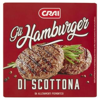 Crai Gli Hamburger di Scottona 2 x 125 g