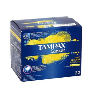 Tampón Regular Tampax Compak Caja 22 Uds (3300)