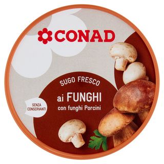 CONAD Sugo Fresco ai Funghi con funghi Porcini 200 g - 80037842