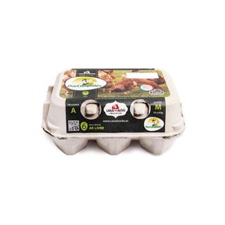 CASA DO AIDO Ovos de Galinha do Campo 6 un