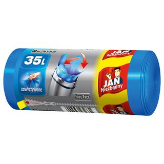 Jan Niezbędny Worki na śmieci, zawiązywane, 35 L, 30 szt.