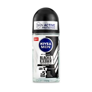 Desodorante Roll-On Invisible Black & White Nivea 50 Ml