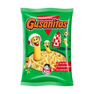 Gusanitos De Maíz, Elaborados Sin Gluten Risi 85 G. (42455)
