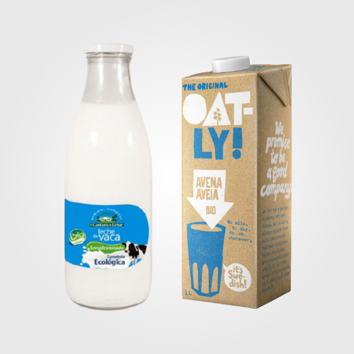 Leche y Bebidas Vegetales