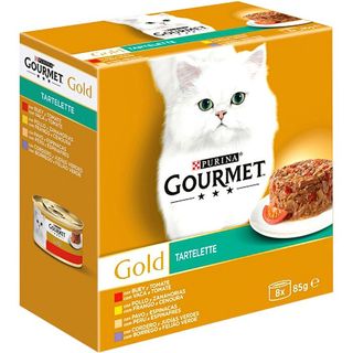 GOURMET Comida Para Gatos Surtido De Tartaletas 8X85 G