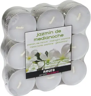 Velas Roura Jazmín 18 Uds.
