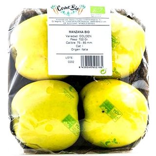 Manzana Golden Ecológica Bandeja (750 G Aprox.)