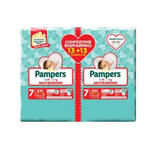 Pampers Baby Dry Mutandino Xxl Duopack 26 Pannolini - 000536088