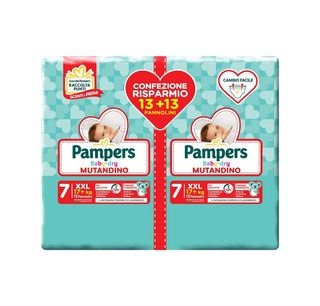 Pampers Baby Dry Mutandino Xxl Duopack 26 Pannolini - 000536088