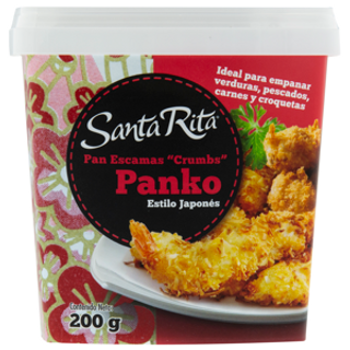 Pan Escamas Panko Estilo Japonés Santa Rita Tarrina 200Gr.