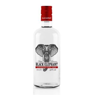 BLACK ELEPHANT Ginebra London Black, 700Ml