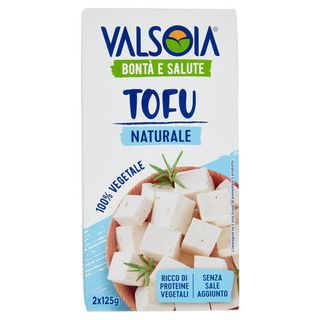 Valsoia Bontà e Salute Tofu Naturale 2 x 125 g - 8006040257024