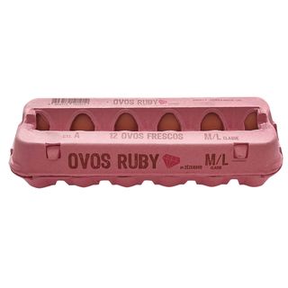 Ovos Classe M/L Ruby Nbr (emb. 12 un)