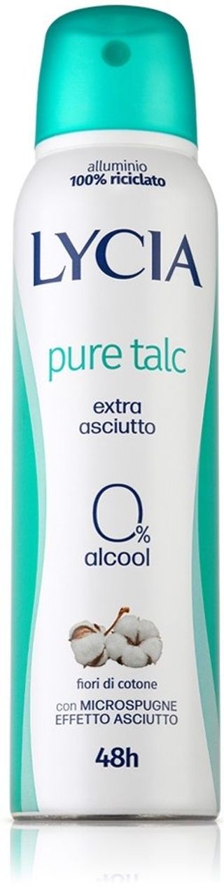 LYCIA DEODORANTE PURE TALC SPRAY 150ML LYC0310