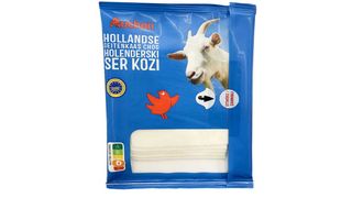 Auchan - Ser kozi holenderski w plastrach - 100 g