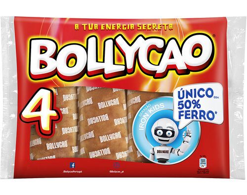 BOLO BOLLYCAO RECHEADO 4UN 228G
