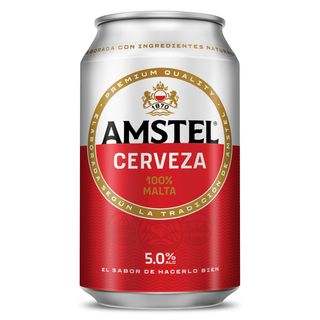 Cerveza Amstel Lata 33 Cl