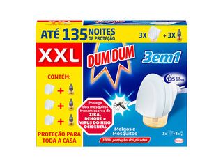 INSECTICIDA DUM DUM MELGAS E MOSQUITOS 135 NOITES UN