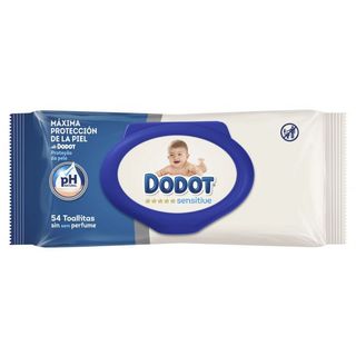 Toallitas Bebé Sensitive - Dodot - 54 unidades 8410108123402