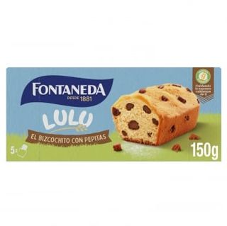 Bizcocho Con Pepitas De Chocolate Lulu Fontaneda 150 G