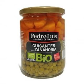 Guisantes Con Zanahorias Ecológicos Pedro Luis 445 Ml.