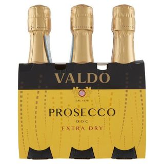 Valdo Prosecco DOC Extra Dry 3 x 200 ml