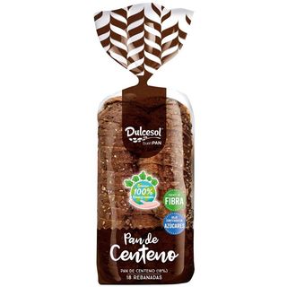 DULCESOL Pan De Molde De Centeno 800 G