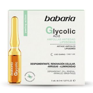 Babaria Ampollas Ácido Glicólico 1460218 10Ml