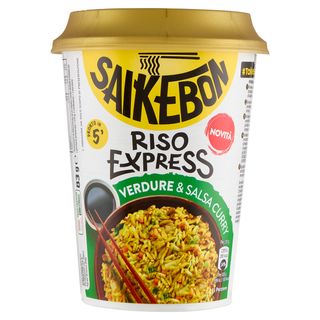 Saikebon Riso Express Verdure & Salsa Curry 83 G