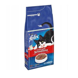 Felix Countryside Sensations Karma sucha dla kotów z wołowiną, kurczakiem i warzywami 2 kg