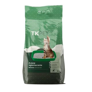 10 L 10 L TK-Pet Arena Aglomerante de Bentonita y Pino para Gatos